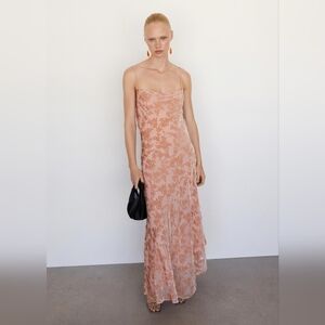 Asymmetrical dress with draped neckline Small